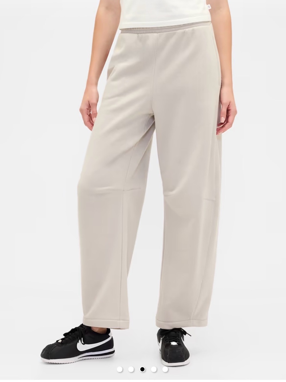 GAP Relaxed Barrel Sweatpants Women’s Pants in Frosty Morning, Xs